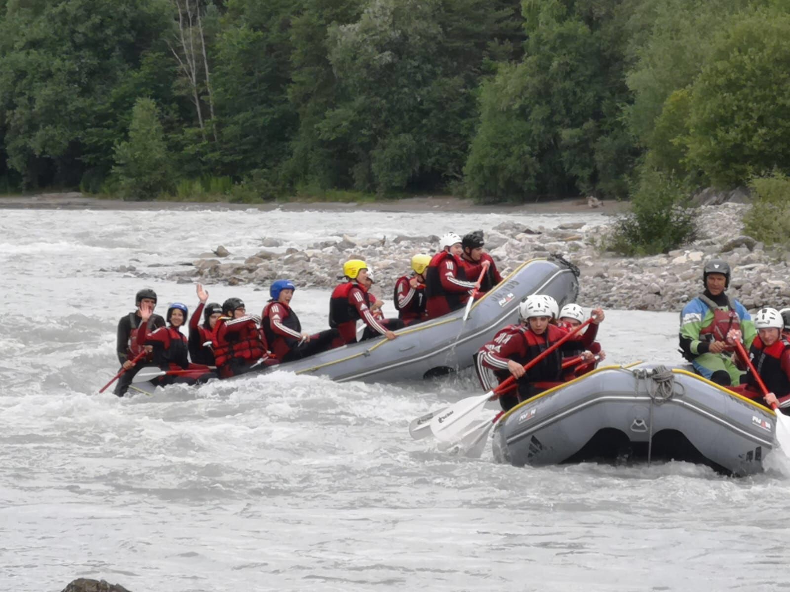 Rafting in der Area 47 - Tirol © wienwork