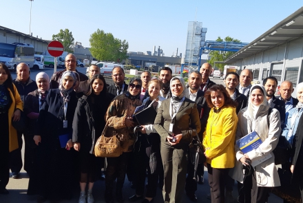 Jordanische Delegation zu Besuch bei Wien Work © wienwork