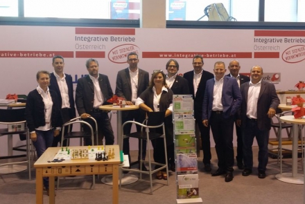 Die Integrativen Betriebe Österreich auf der Kommunalmesse 2016 in Klagenfurt © Integrative Betriebe Österreich