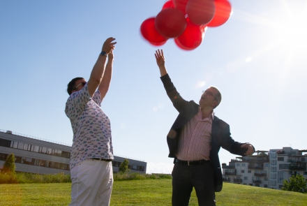 wienwork Sommerfest 2022-Luftballone - wir lassen dich ziehen © Wien Work/simshot