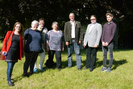 Österreichische Delegation bei der Tagung Wienklusion in Plön-Koppelsberg © JAW Plön-Koppelsberg