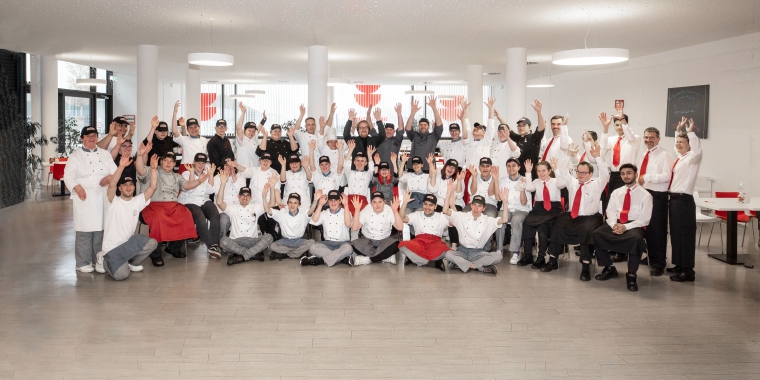 Teamfoto Gastro Ausbildung 2022 © Wien Work/simshot