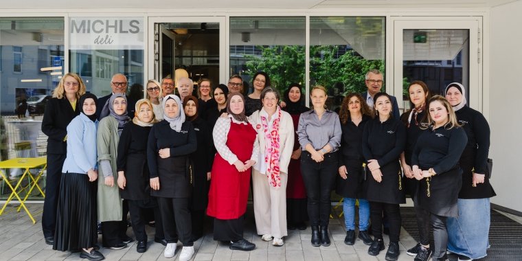 Pressefoto Eröffnung Michls deli im CAPE 10 © wienwork/Luiza Puiu