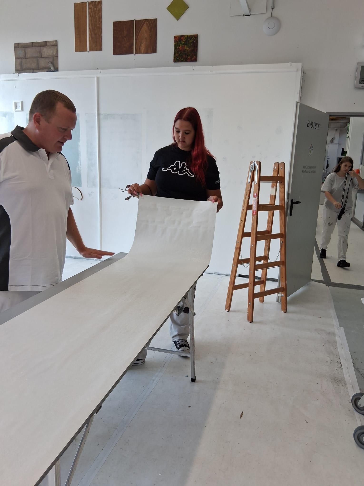 in der Malerei-Ausbildung ©wienwork