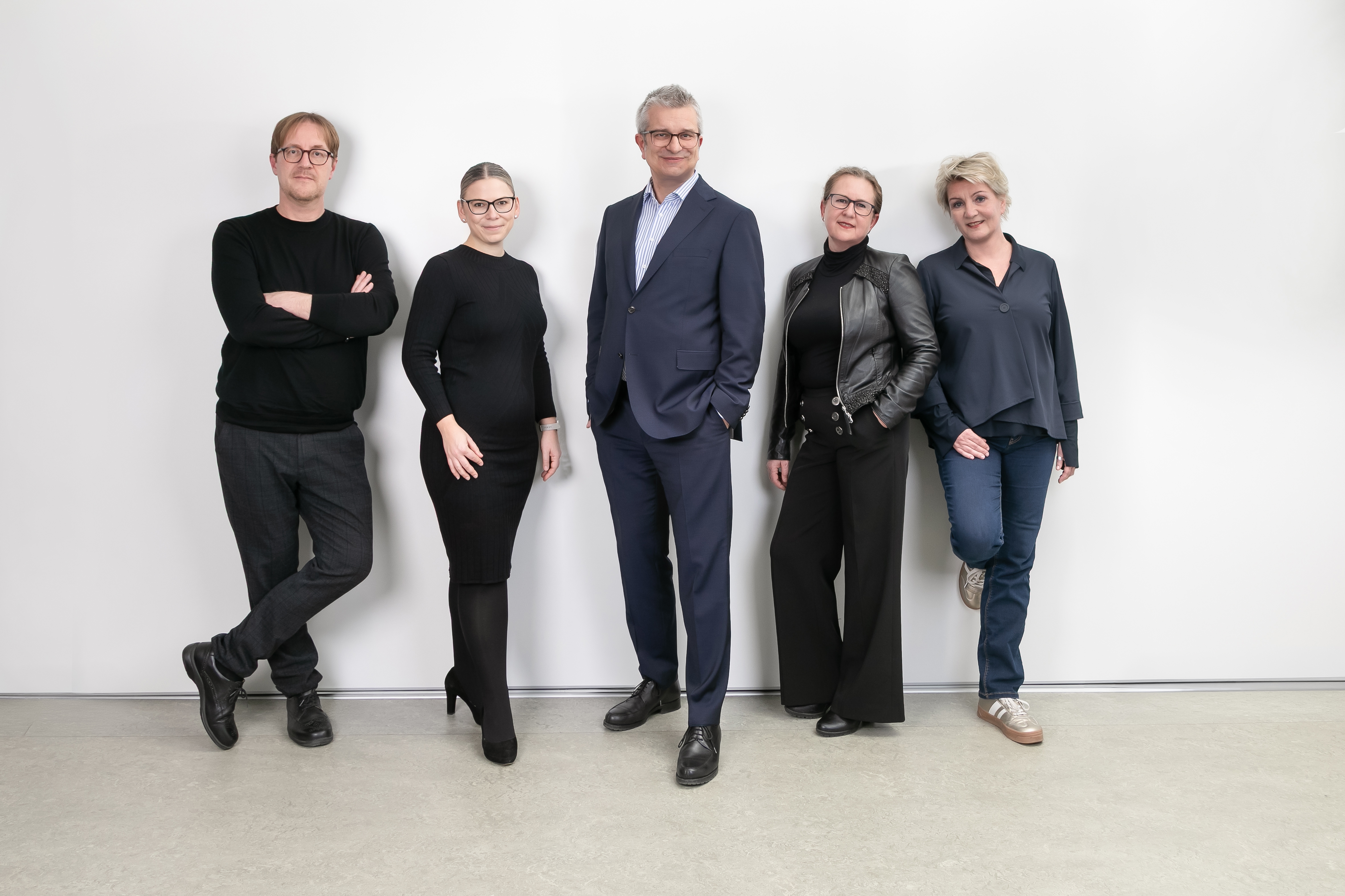 Team der Geschäftsleitung 2026-03 ©wienwork/simshot