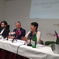 Pressekonferenz zur Beschäftigungsaktion 20.000 © Wien Work Pressekonferenz zur Beschäftigungsaktion 20.000 © Wien Work