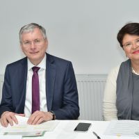 Sozialminister Alois Stöger und Wirtschaftsstadträtin Renate Brauner bei der Pressekonferenz © Wien Work Sozialminister Alois Stöger und Wirtschaftsstadträtin Renate Brauner bei der Pressekonferenz © Wien Work