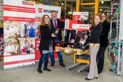 Übergabe Materialspende von Firma Würth © Würth Österreich Übergabe Materialspende von Firma Würth © Würth Österreich