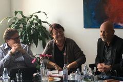 Wolfgang Sperl, Barbara Gross und Erich Fenninger © Wien Work Wolfgang Sperl, Barbara Gross und Erich Fenninger © Wien Work