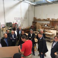 Führung durch unsere Werkshalle © Wien Work Führung durch unsere Werkshalle © Wien Work