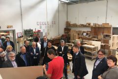 Führung durch unsere Werkshalle © Wien Work Führung durch unsere Werkshalle © Wien Work