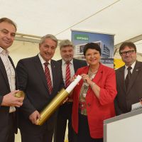 Grundsteinlegung für unseren neuen Firmensitz am 7. Oktober 2015 © PID / Alexandra Kromus Grundsteinlegung für unseren neuen Firmensitz am 7. Oktober 2015 © PID / Alexandra Kromus