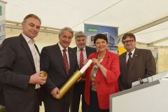 Grundsteinlegung für unseren neuen Firmensitz am 7. Oktober 2015 © PID / Alexandra Kromus Grundsteinlegung für unseren neuen Firmensitz am 7. Oktober 2015 © PID / Alexandra Kromus