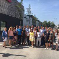 Gruppenbild mit dem Team der wien 3420 aspern Developmement AG und drei VertreterInnen von Wien Work © Wien Work Gruppenbild mit dem Team der wien 3420 aspern Developmement AG und drei VertreterInnen von Wien Work © Wien Work