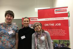 Das sympathische Empfangskomitee von unserer Berufsqualifizierung "On the Job" © wienwork Das sympathische Empfangskomitee von unserer Berufsqualifizierung "On the Job" © wienwork