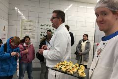 Begrüßung der Gäste im Restaurant Speiseamt Seestadt © wienwork Begrüßung der Gäste im Restaurant Speiseamt Seestadt © wienwork