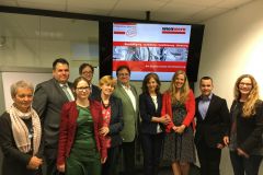 Besuch der bulgarischen Sozialministerin bei Wien Work © wienwork Besuch der bulgarischen Sozialministerin bei Wien Work © wienwork