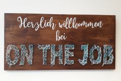 Willkommens-Schild "On The Job" © wienwork Willkommens-Schild "On The Job" © wienwork