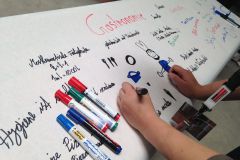 Workshop-Ergebnis der Gruppe Gastronomie © Wien Work Workshop-Ergebnis der Gruppe Gastronomie © Wien Work