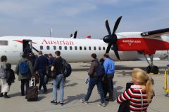 Abflug Wien Schwechat - es geht los © wienwork