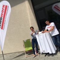 Empfangskommitee am Sommerfest 2019 © wienwork Empfangskommitee am Sommerfest 2019 © wienwork