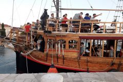 Piratenschiff in Selce © wienwork Piratenschiff in Selce © wienwork