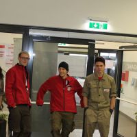 Unsere Lehrlinge führten 2016 die BesucherInnen am Tag der Offenen Tür für Lehrlinge über das Gelände der Werkshalle. © Wien Work Unsere Lehrlinge führten 2016 die BesucherInnen am Tag der Offenen Tür für Lehrlinge über das Gelände der Werkshalle. © Wien Work