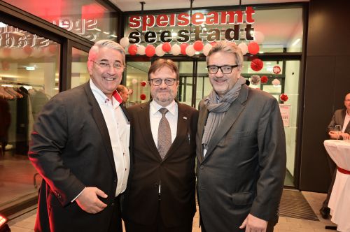 Ernst Nevrivy, Wolfgang Sperl, Peter Hacker © wien work/christian jobst