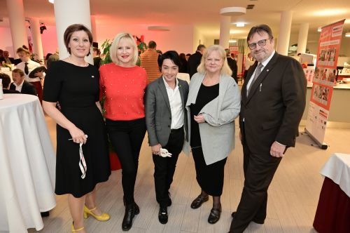 Marlene Mayrhofer, Elisabeth Engstler, Nhut La Hong, Marianne Mendt, Wolfgang Sperl © wien work/christian jobst