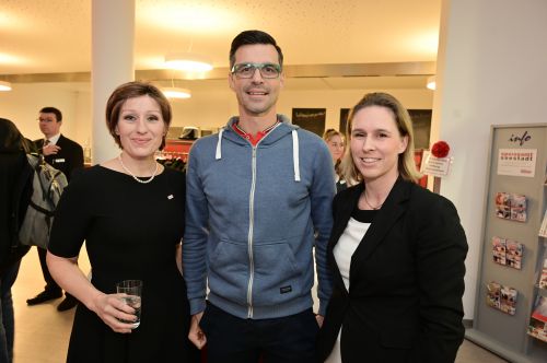 Marlene Mayrhofer, Paul Scharner und Raffaela Lobner (Agentur Pur) © wien work/christian jobst