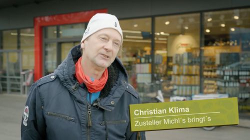 Christian Klima, Zusteller von Michl's bringt's © SPAR AG