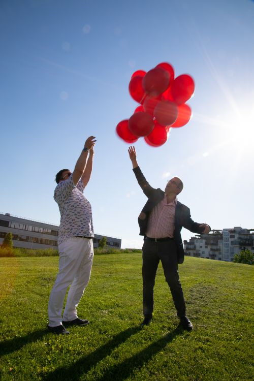 wienwork Sommerfest 2022-Luftballone - wir lassen dich ziehen © Wien Work/simshot