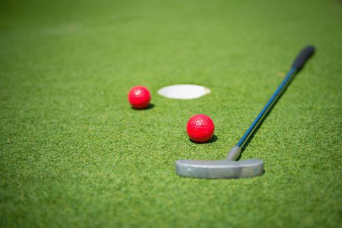 Image Minigolfbälle und Minigolfschläger © Wien Work