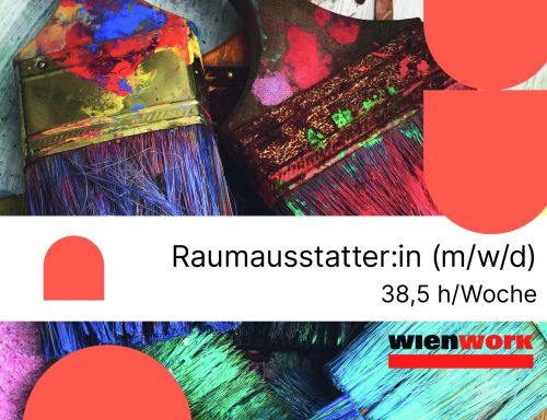 Jobanzeige RaumausstatterIn © wienwork/unsplash