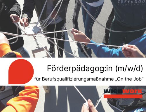 Titelbild Förderpädagog:in © wienwork