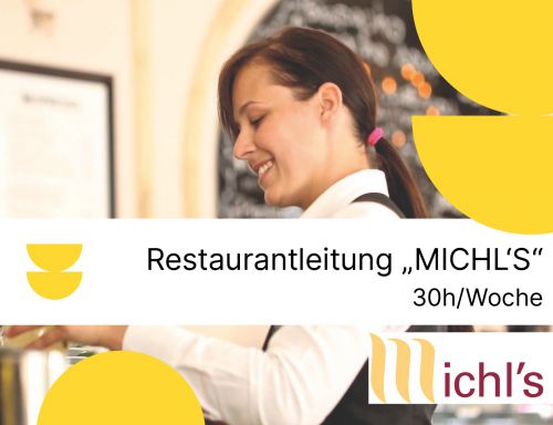 Titelbild Restaurantleitung Michl's © wienwork