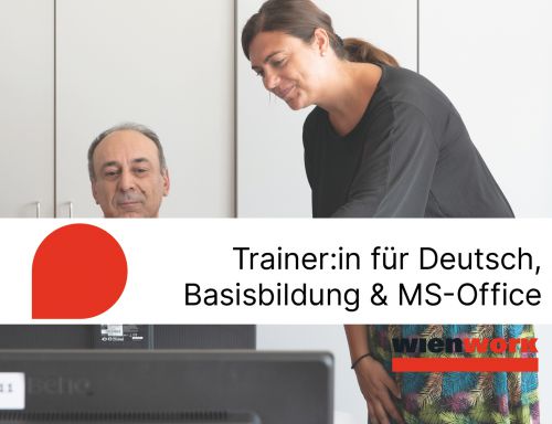 Titelbild Trainer:in für Deutsch, Basisbildung und MS-Office © wienwork