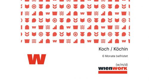 Koch/Köchin (w/m/d),  38,5 WStd. – 6 Monate befristet © wienwork