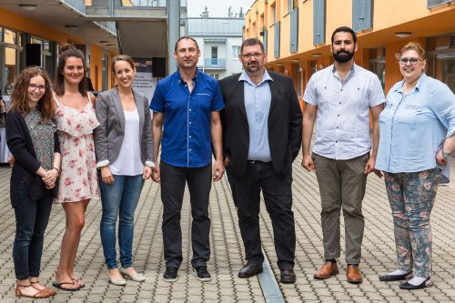 Teamfoto Jugendarbeitsassistenz von Wien Work © Atelier TRAT