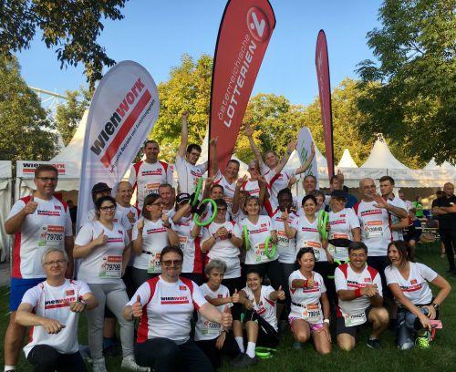 Business Run 2018 - Das Wien Work Laufteam © wienwork